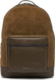 ΣΑΚΙΔΙΟ TH CASUAL SUEDE BACKPACK AM0AM13229 ΠΡΑΣΙΝΟ TOMMY HILFIGER