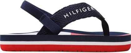 ΣΑΝΔΑΛΙΑ FLAG FLAP FLOP T1B8-32917-0058 ΣΚΟΥΡΟ ΜΠΛΕ TOMMY HILFIGER