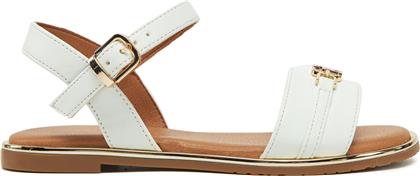 ΣΑΝΔΑΛΙΑ SANDAL T3A2-33778-0326 M ΛΕΥΚΟ TOMMY HILFIGER