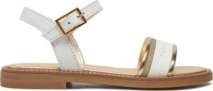 ΣΑΝΔΑΛΙΑ SANDAL T4A2-33944-1281 M ΛΕΥΚΟ TOMMY HILFIGER