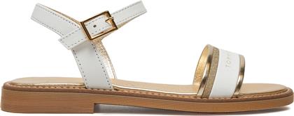 ΣΑΝΔΑΛΙΑ SANDAL T4A2-33944-1281 S ΛΕΥΚΟ TOMMY HILFIGER