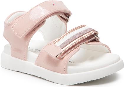 ΣΑΝΔΑΛΙΑ VELCRO SANDAL T1A2-32169-0710 M ΡΟΖ TOMMY HILFIGER