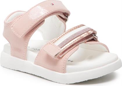 ΣΑΝΔΑΛΙΑ VELCRO SANDAL T1A2-32169-0710 M ΡΟΖ TOMMY HILFIGER