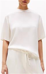 SATEEN C-NECK RELAXED T-SHIRT TOMMY HILFIGER