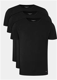 ΣΕΤ 3 T-SHIRTS UM0UM03138 ΜΑΥΡΟ REGULAR FIT TOMMY HILFIGER