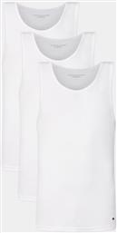 ΣΕΤ 3 TANK TOPS UM0UM03179 ΛΕΥΚΟ SLIM FIT TOMMY HILFIGER