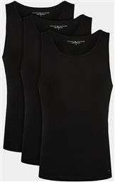 ΣΕΤ 3 TANK TOPS UM0UM03179 ΜΑΥΡΟ SLIM FIT TOMMY HILFIGER