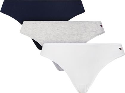 ΣΕΤ 3 ΤΕΜΑΧΙΑ ΣΛΙΠ BRAZIL UW0UW05968 ΕΓΧΡΩΜΟ TOMMY HILFIGER