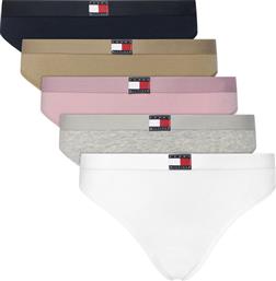 ΣΕΤ 5 ΖΕΥΓΑΡΙΑ ΣΤΡΙΝΓΚ TOMMY HILFIGER