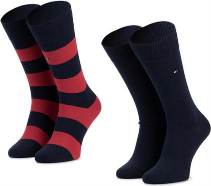 ΣΕΤ ΨΗΛΕΣ ΚΑΛΤΣΕΣ ΑΝΔΡΙΚΕΣ 2 ΤΕΜΑΧΙΩΝ TOMMY HILFIGER