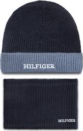 ΣΕΤ ΣΚΟΥΦΟΣ ΚΑΙ ΚΑΣΚΟΛ ΛΑΙΜΟΣ TOMMY HILFIGER