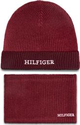ΣΕΤ ΣΚΟΥΦΟΣ ΚΑΙ ΚΑΣΚΟΛ ΛΑΙΜΟΣ TOMMY HILFIGER
