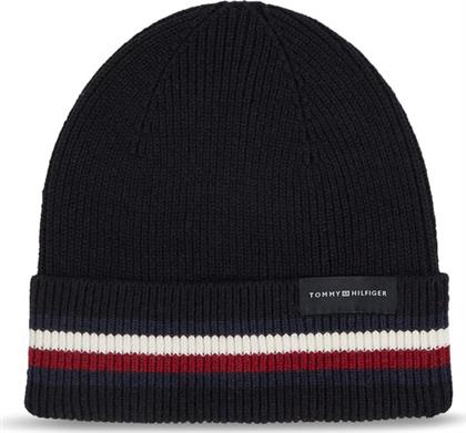 ΣΚΟΥΦΟΣ CORPORATE BEANIE AM0AM11484 ΜΑΥΡΟ TOMMY HILFIGER