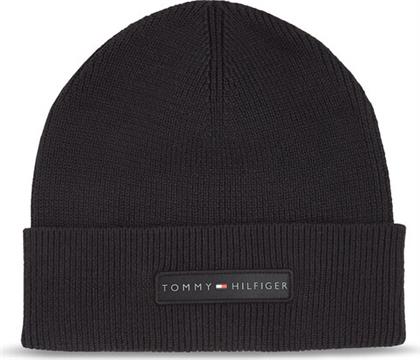 ΣΚΟΥΦΟΣ TH SKYLINE BEANIE AM0AM11495 ΜΑΥΡΟ TOMMY HILFIGER