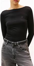 SLIM 5X2 RIB BOAT-NK LS TOMMY HILFIGER