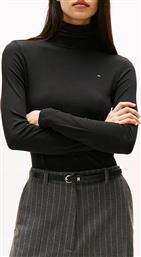 SLIM 5X2 RIB ROLL-NK LS TOMMY HILFIGER