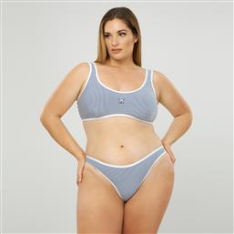 ΣΛΙΠ ΜΑΓΙΟ - SEERSUCKER INDIGO BLUE TOMMY HILFIGER