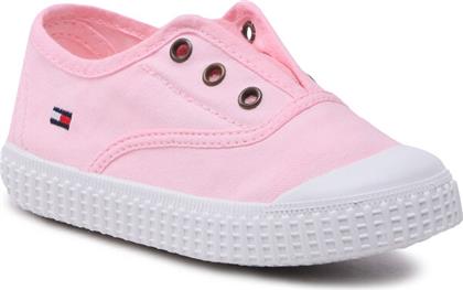 SNEAKERS LOW CUT EASY T1A9-32674-0890 S PINK 302 TOMMY HILFIGER από το EPAPOUTSIA