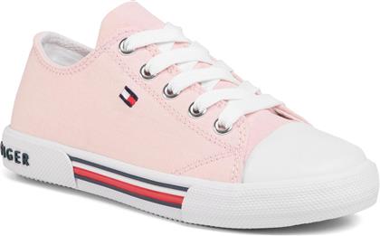 SNEAKERS LOW CUT LACE-UP SNEAKER T3A4-30605-0890 M PINK 302 TOMMY HILFIGER