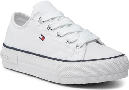 SNEAKERS LOW CUT LACE-UP SNEAKER T3A4-32118-0890100 M WHITE 100 TOMMY HILFIGER