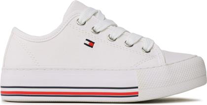 SNEAKERS LOW CUT LACE-UP SNEAKER T3A9-32677-0890 M WHITE 100 TOMMY HILFIGER