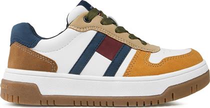 SNEAKERS T3X9-33118-1269 M OFF WHITE/MULTICOLOR A330 TOMMY HILFIGER από το EPAPOUTSIA