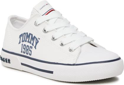 SNEAKERS VARSITY LOW CUT LACE-UP SNEAKER T3X9-32833-0890 M WHITE 100 TOMMY HILFIGER