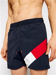 ΣΟΡΤΣ ΚΟΛΥΜΒΗΣΗΣ UM0UM02048 ΣΚΟΥΡΟ ΜΠΛΕ SLIM FIT TOMMY HILFIGER