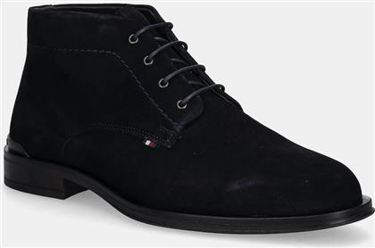 ΣΟΥΕΤ ΜΠΟΤΑΚΙΑ CORPORATE HILFIGER SDE BOOT ΧΡΩΜΑ: ΝΑΥΤΙΚΟ ΜΠΛΕ, FM0FM05579 TOMMY HILFIGER
