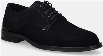 ΣΟΥΕΤ ΚΛΕΙΣΤΑ ΠΑΠΟΥΤΣΙΑ CORPORATE HILFIGER SDE DERBY ΑΝΔΡΙΚΑ, ΧΡΩΜΑ: ΝΑΥΤΙΚΟ ΜΠΛΕ, FM0FM05582 TOMMY HILFIGER