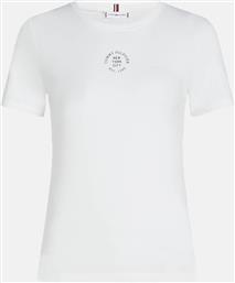 STAMP LOGO SLIM C-NK SS TEE TOMMY HILFIGER