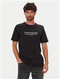 T-SHIRT BRAND LOVE MW0MW40324 ΜΑΥΡΟ REGULAR FIT TOMMY HILFIGER