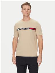 T-SHIRT CHEST INSERT MW0MW36498 ΜΠΕΖ REGULAR FIT TOMMY HILFIGER