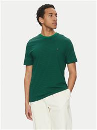 T-SHIRT ESS SEASONAL MW0MW39995 ΠΡΑΣΙΝΟ REGULAR FIT TOMMY HILFIGER