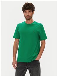 T-SHIRT ESS SEASONAL MW0MW39995 ΠΡΑΣΙΝΟ REGULAR FIT TOMMY HILFIGER