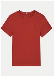 T-SHIRT ESSENTIAL KB0KB06879 ΚΟΚΚΙΝΟ REGULAR FIT TOMMY HILFIGER