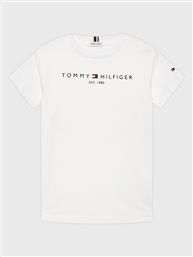 T-SHIRT ESSENTIAL KS0KS00210 M ΛΕΥΚΟ REGULAR FIT TOMMY HILFIGER από το MODIVO