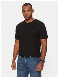 T-SHIRT ESSENTIAL MW0MW37267 ΜΑΥΡΟ REGULAR FIT TOMMY HILFIGER