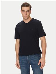 T-SHIRT ESSENTIAL V-NECK TEE MW0MW39249 ΣΚΟΥΡΟ ΜΠΛΕ REGULAR FIT TOMMY HILFIGER