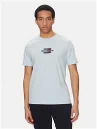 T-SHIRT FLAG BOX MW0MW38636 ΓΑΛΑΖΙΟ REGULAR FIT TOMMY HILFIGER