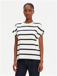 T-SHIRT GOLD BUTTON WW0WW45628 ΣΚΟΥΡΟ ΜΠΛΕ REGULAR FIT TOMMY HILFIGER