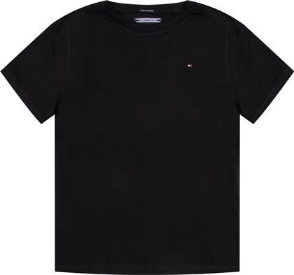 T-SHIRT KB0KB04140 ΜΑΥΡΟ REGULAR FIT TOMMY HILFIGER
