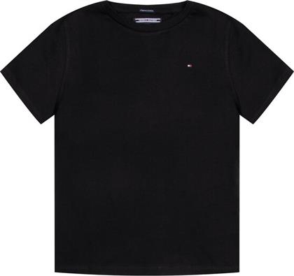 T-SHIRT KB0KB04140 ΜΑΥΡΟ REGULAR FIT TOMMY HILFIGER