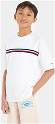 T-SHIRT KB0KB08580 ΛΕΥΚΟ REGULAR FIT TOMMY HILFIGER