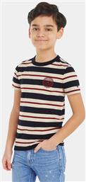 T-SHIRT KB0KB08581 ΕΓΧΡΩΜΟ REGULAR FIT TOMMY HILFIGER