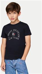 T-SHIRT KB0KB09278 ΣΚΟΥΡΟ ΜΠΛΕ REGULAR FIT TOMMY HILFIGER