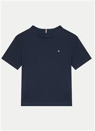 T-SHIRT KB0KB09601 S ΣΚΟΥΡΟ ΜΠΛΕ REGULAR FIT TOMMY HILFIGER