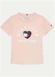 T-SHIRT KG0KG07857 D ΡΟΖ REGULAR FIT TOMMY HILFIGER