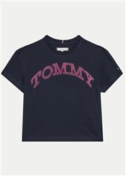 T-SHIRT KG0KG08357 D ΣΚΟΥΡΟ ΜΠΛΕ REGULAR FIT TOMMY HILFIGER