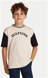 T-SHIRT MONOTYPE GRAPHIC KB0KB09360 ΜΠΕΖ REGULAR FIT TOMMY HILFIGER